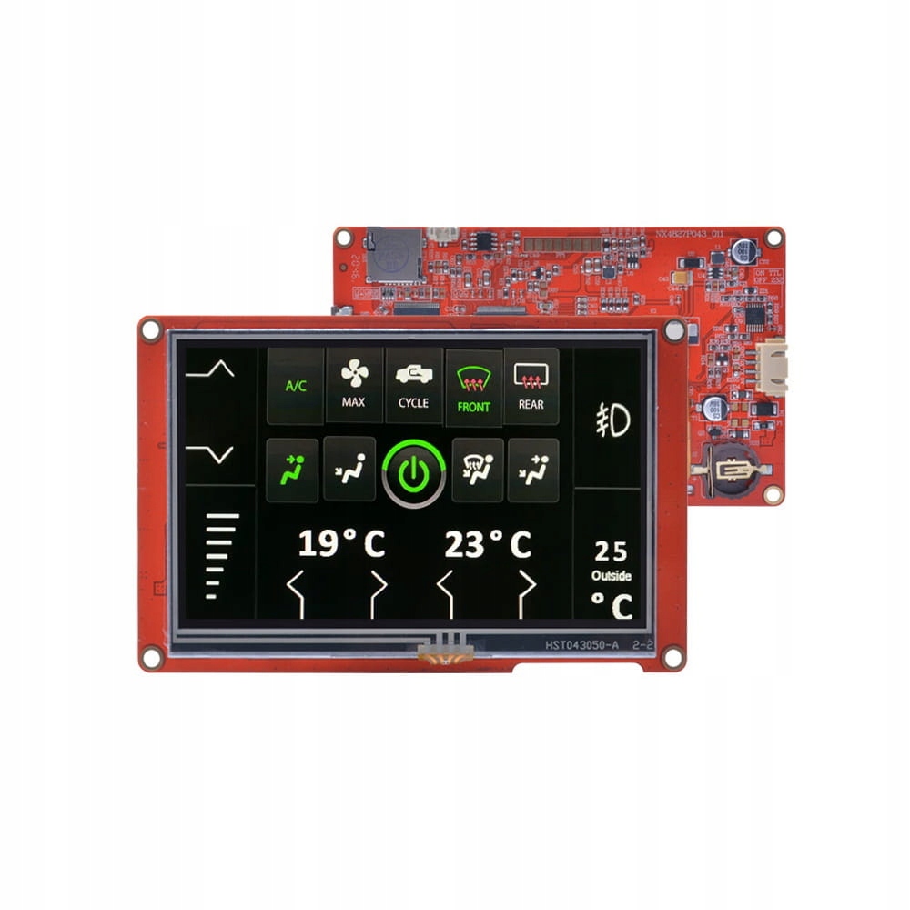 Nextion NX4827P043-011R 4.3″ HMI Resistive Touch Display